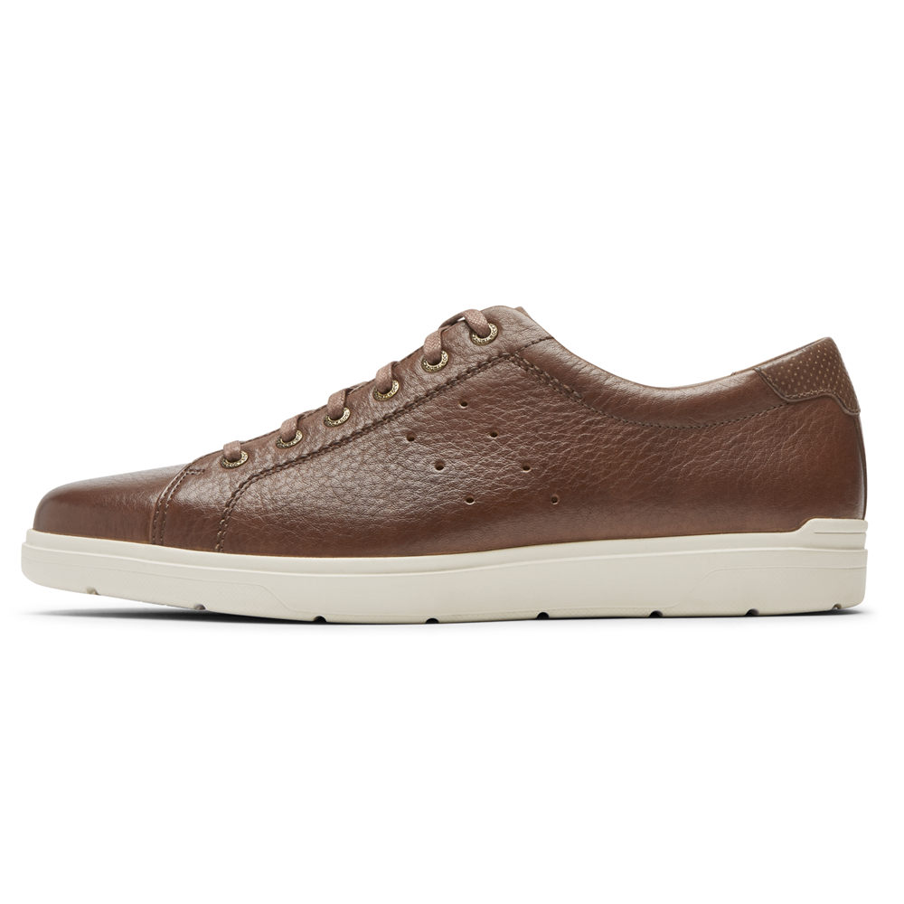 Rockport Joggesko Herre Brune - Total Motion Lite Lace-To-Toe - QVIA63547